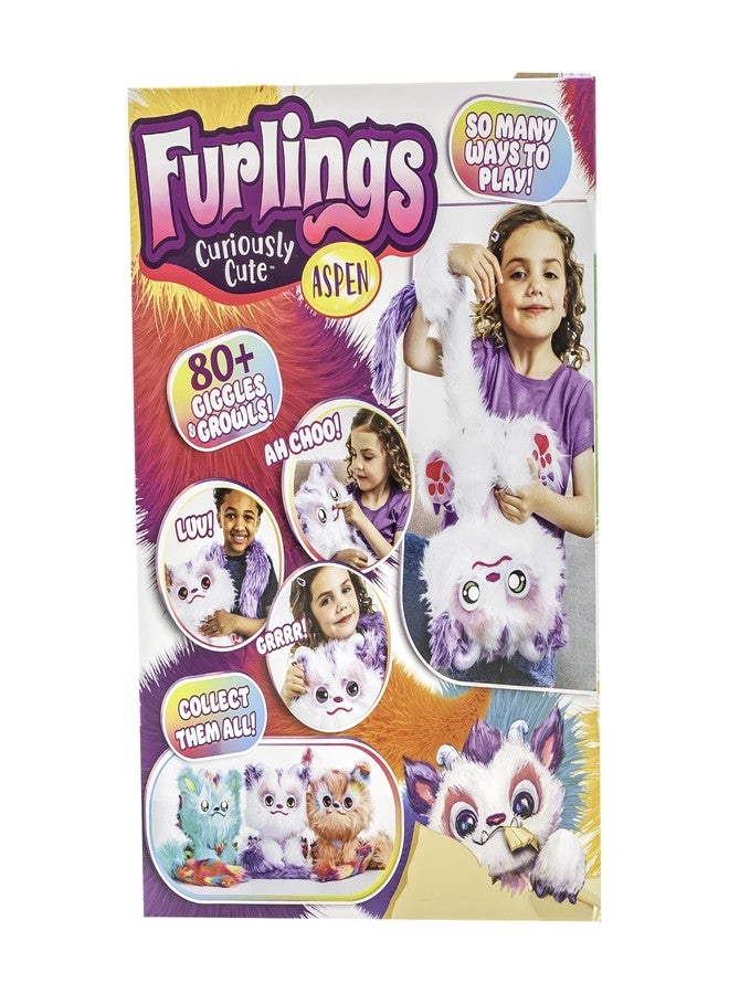 Furlings Aspen - 13" Interactive Plush Toy, 80+ Sounds & Animations, Gift for Girls & Boys 3+ - Image 4