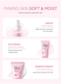 Lacquer Sakura Moisturizing Trilogy, Sakura Essence Skin Care Set, Moisturizing Eye Cream, Brightening Essence, Moisturizing Cream - pzsku/Z1BC332A42B398EC6CF88Z/45/_/1720509477/de806bfd-4539-4d80-a54f-34fbac89ff8b