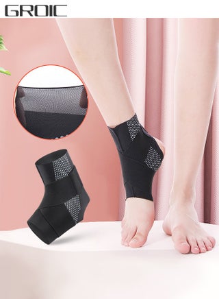 1 Pair Sleeve Ankle Brace, Ankle Support Ankle Wrap & Ankle Brace for Plantar Fasciitis Relief, Adjustable Compression Foot Sleeve Sock, EVA Pad Ankle Sleeve Strap Support for Adult - pzsku/Z1BC3391E93C54746BFB5Z/45/1746438394/7ffb8020-2552-4922-adda-08026b5fcf14