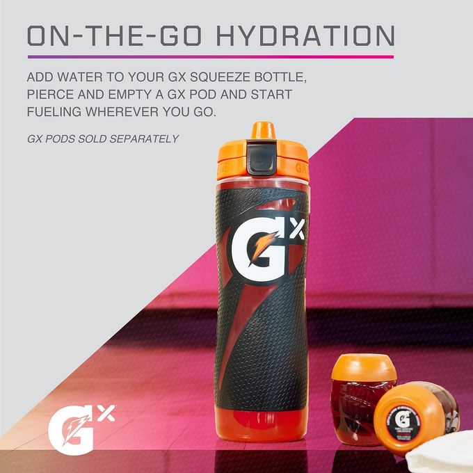 Gatorade Gx Plastic Squeeze Bottle, Light Blue, 30Oz - Image 3