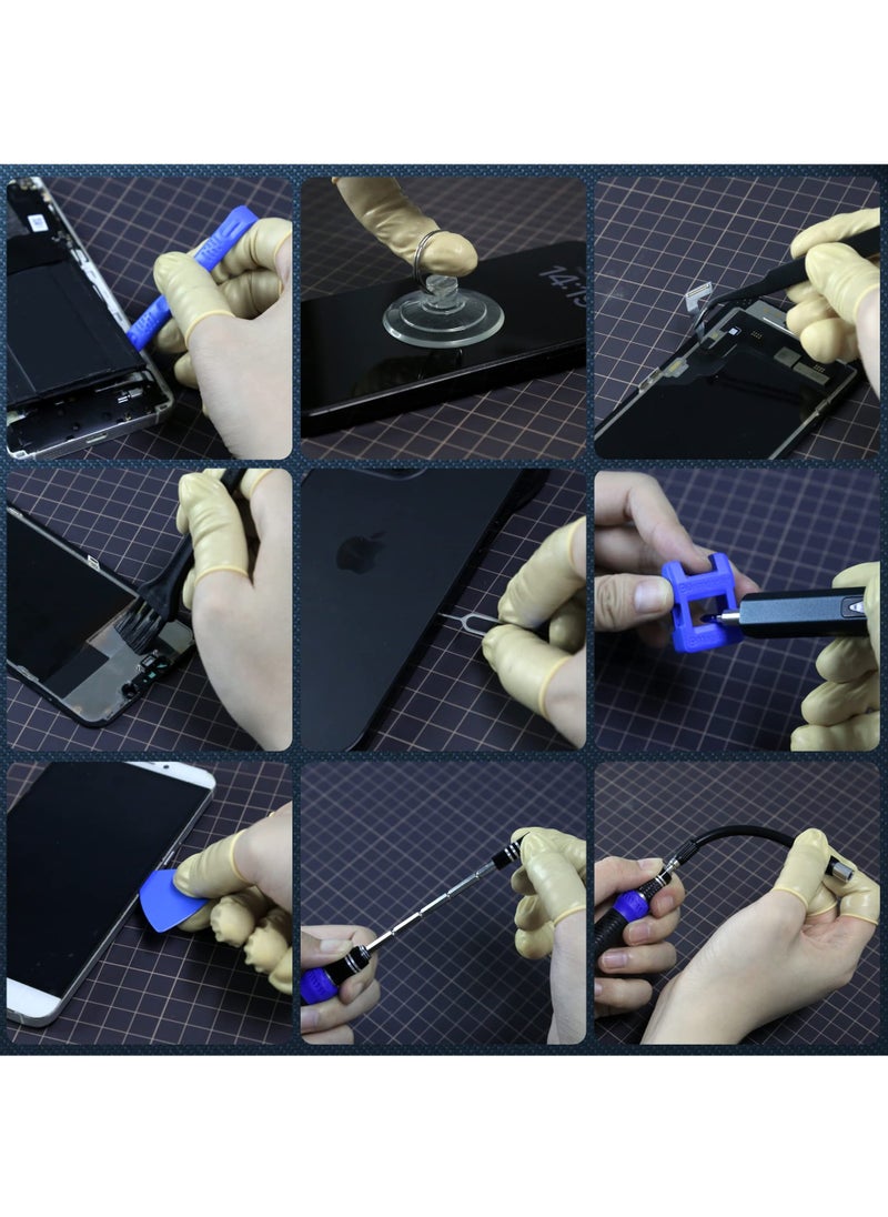 XOOL - 150 in 1 Electric Screwdriver Set Precision Screwdriver Set with 120 Magnetic Bits, Rechargeable 2 Gears Torque Power Screwdriver Kit for Electronics, Computer, Laptops, Phone, PC, Game Console - Image 1