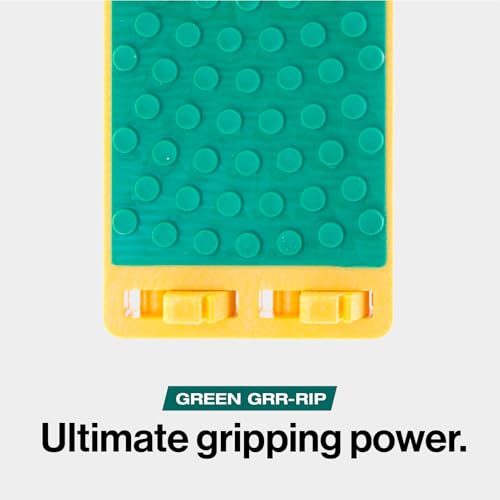 MICRO JIG MICROJIG GRR-RIP-BLOCK Smart Push Block for Routers, Jointers, Band and Table Saws, Woodworking Tool, Extreme Grip, GB-1, Yellow/Green - Image 3