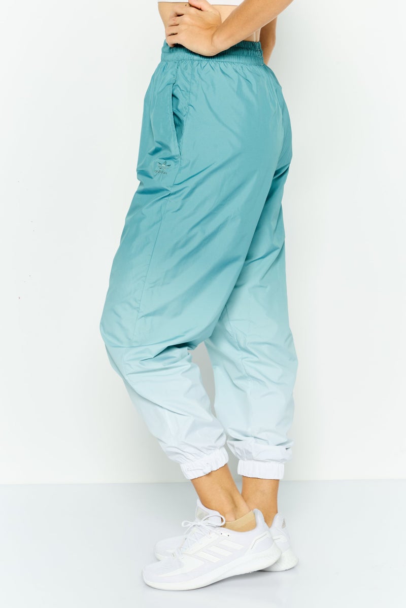 adidas Originals Women Sportswear Fit Drawstring Track Pants, Slate Green - Image 4