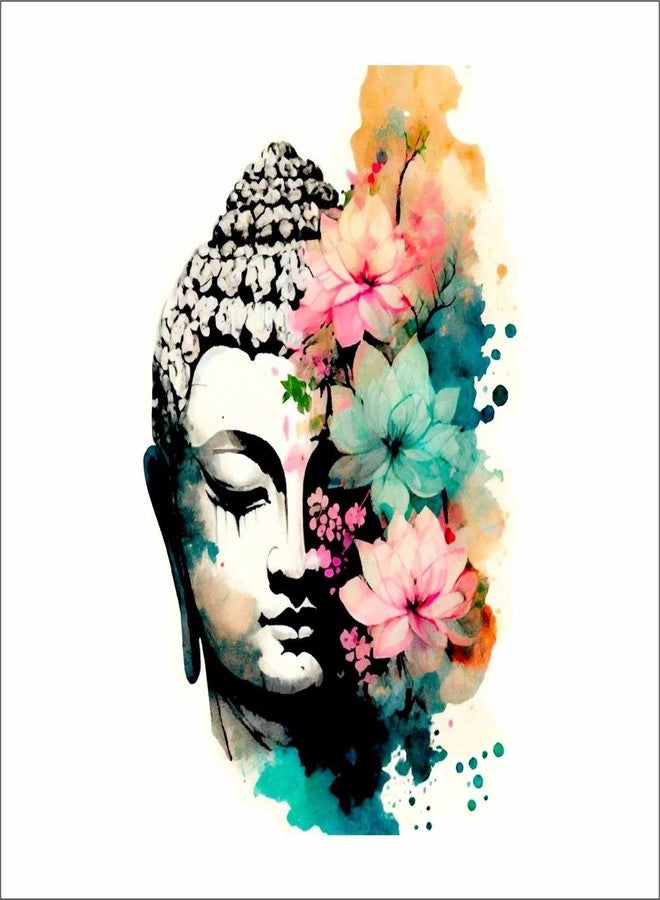 Wall Attraction™ Gautam Buddha Wall Stickers & Murals Size - 40x58cm MD155_S - Image 3