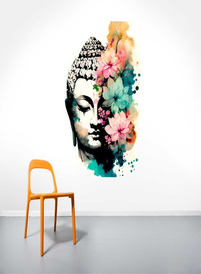 Wall Attraction™ Gautam Buddha Wall Stickers & Murals Size - 40x58cm MD155_S - Image 2