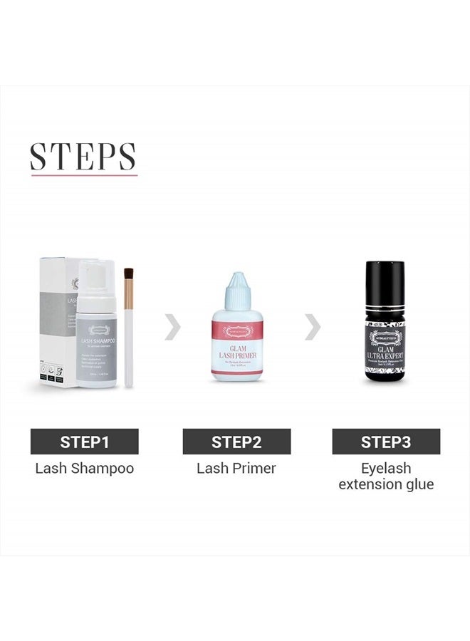 Mybeautyeyes Glam Lash Primer For Eyelash Extension 15mL - Image 4