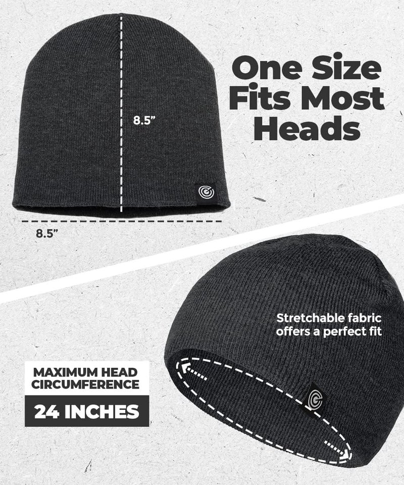 Revony Original Beanie Cap - Soft Knit Beanie Hat - Warm and Durable - Image 5