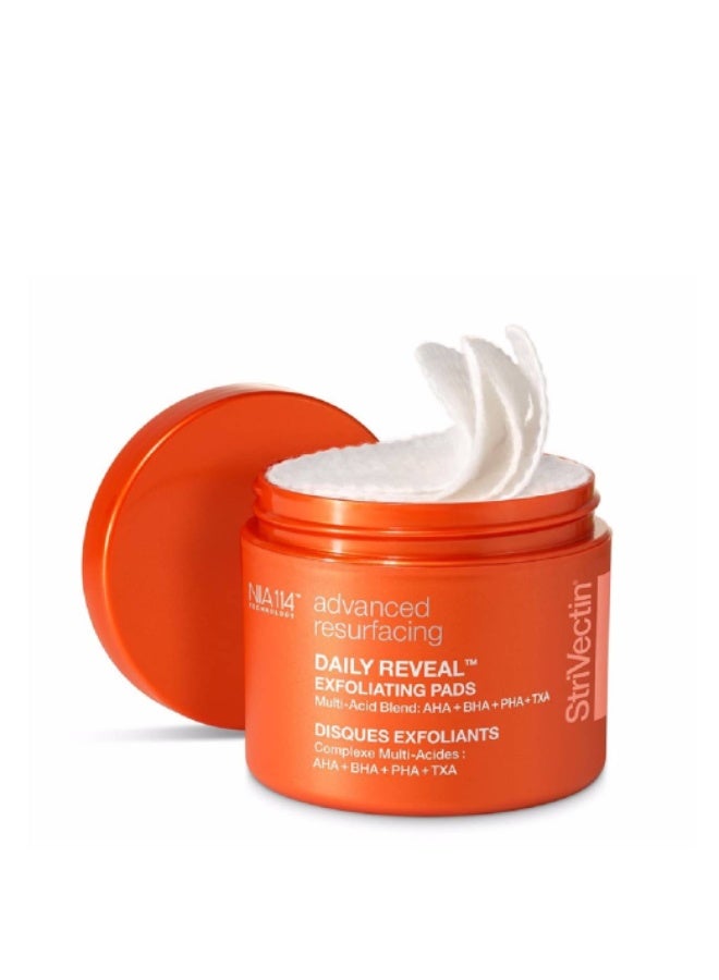 StriVectin Advanced Resurfacing Daily Reveal Exfoliating Pads x60 - Image 1