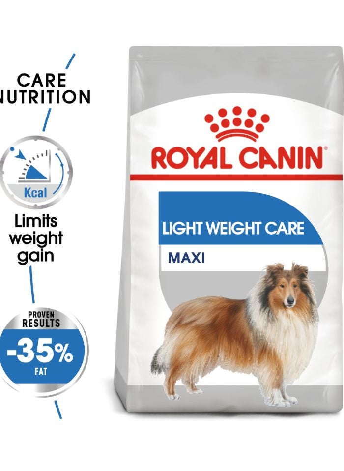 ROYAL CANIN رعاية الكلاب للتغذية ماكسي لايت ويغت كير 12 كجم - Image 1