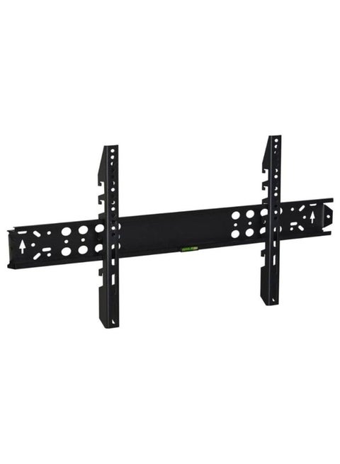 حامل جداري ثابت للتلفزيون VT-100S، تصميم متين مزود بقفل، مناسب لأجهزة تلفزيون LCD/LED من 50 إلى 100 بوصة، متوافق مع معايير VESA العالمية من 200×200 إلى 450×850، سعة تحميل تصل إلى 80 كجم، لون أسود