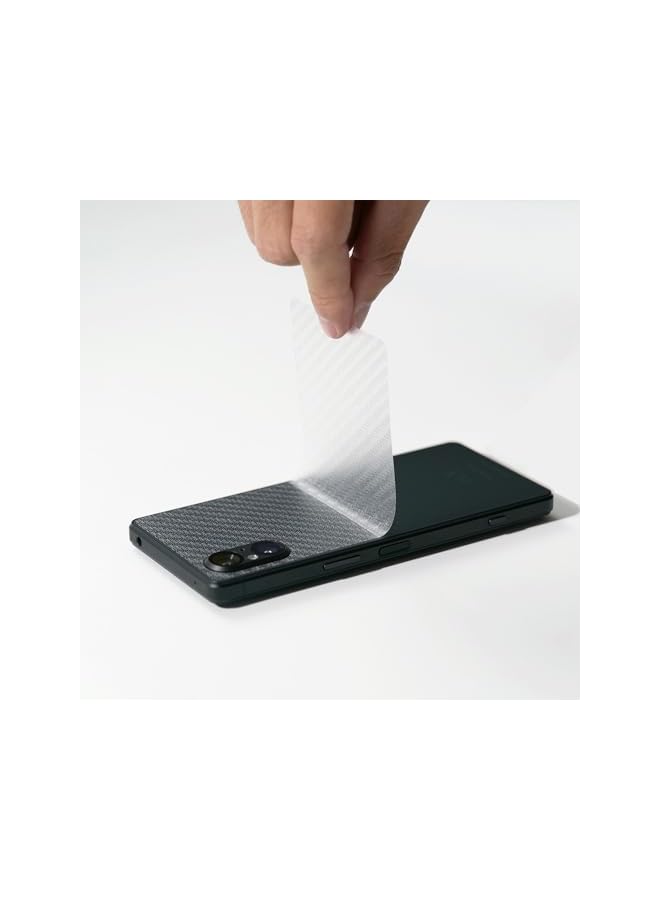 Ibywind 2 Pack Screen Protector For Sony Xperia 5 V 5G 6.1 Inch Not For Sony Xperia 5 5 Ii 5 Iii 5 Iv 9H Hardness Tempered Glass With 1Pc Camera Lens Protector 1Pc Back Carbon Fiber Film - Image 4
