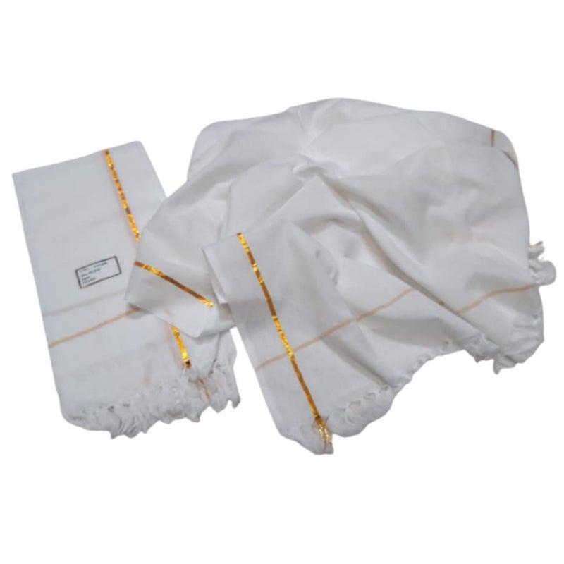 TRUEVELLI 100 Cotton Bath Towel 30x60 Inches Pack of 2 Piece White Colour - Image 4