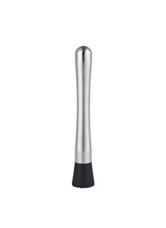 Beauenty Stainless Steel Drink Muddler Silver/Black  - Image 1