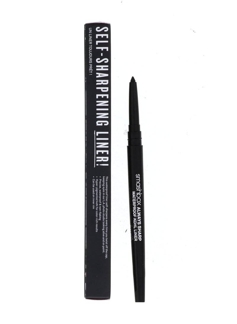 Smashbox Always Sharp Waterproof Kohl Liner # Raven 0.28G - Image 1