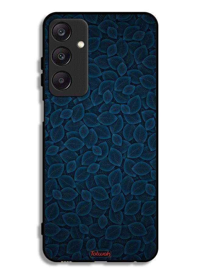 Tolwak Samsung Galaxy A25 5G Protective Case Cover Digital Art Leaves Pattern - Image 1