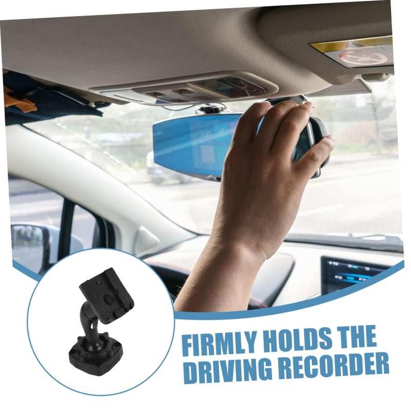 Rear View Mirror Dash Cam Mount Recorder Bracket For SUV Truck Black - Image 4