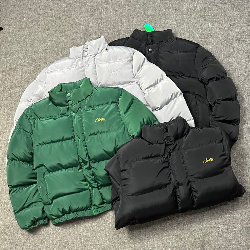 Devil American Street Style Cotton Jacket Correct Version Small Logo Embroidery Ins Trendy Winter Thickened Warm Coat - Image 3