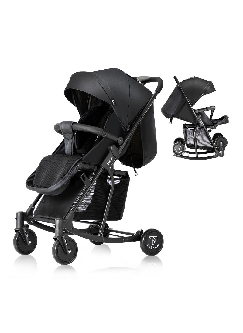 2-in-1 Glide Stroller - Black - pzsku/Z1BC4189AC3530D4783D2Z/45/_/1722863930/e927870b-6b05-4ad4-b8d4-82c53e8a188a