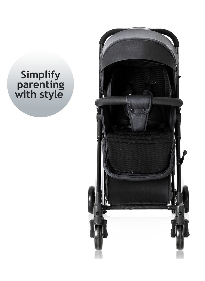 2-in-1 Glide Stroller - Black - pzsku/Z1BC4189AC3530D4783D2Z/45/_/1722863939/fcf12e18-bd33-4c74-897d-9bfb812aa7cf