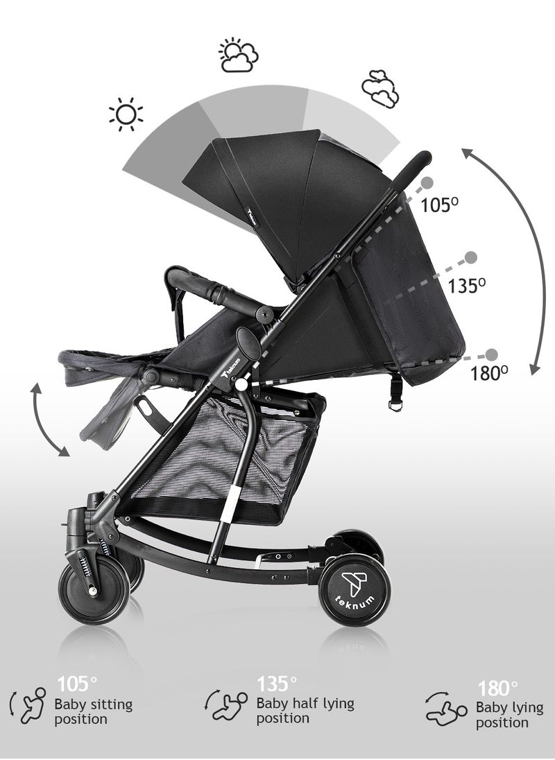 2-in-1 Glide Stroller - Black - pzsku/Z1BC4189AC3530D4783D2Z/45/_/1722863941/97f608c7-53b7-4d4c-9862-dfb990e7337d