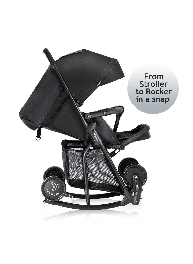 2-in-1 Glide Stroller - Black - pzsku/Z1BC4189AC3530D4783D2Z/45/_/1722863947/b211c56b-1f91-4167-a0db-3e0b81a8dd00