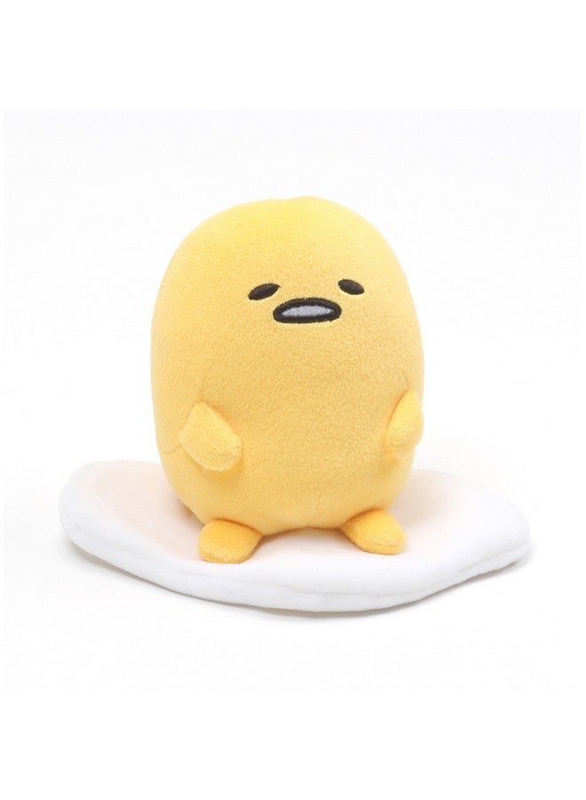 GUND Sanrio Gudetama The Lazy Egg Plush, Gudetama Sitting Pose, Stuffed Animal for Ages 1 and Up, 4.25” - Image 1