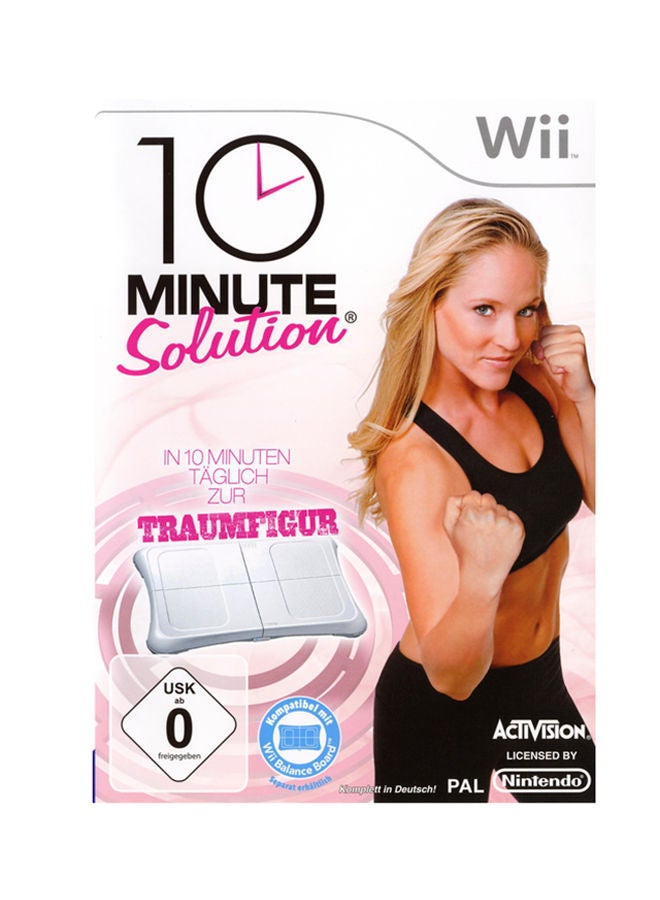 Activision 10 Minute Solution - Fitness - nintendo_wii - Image 1