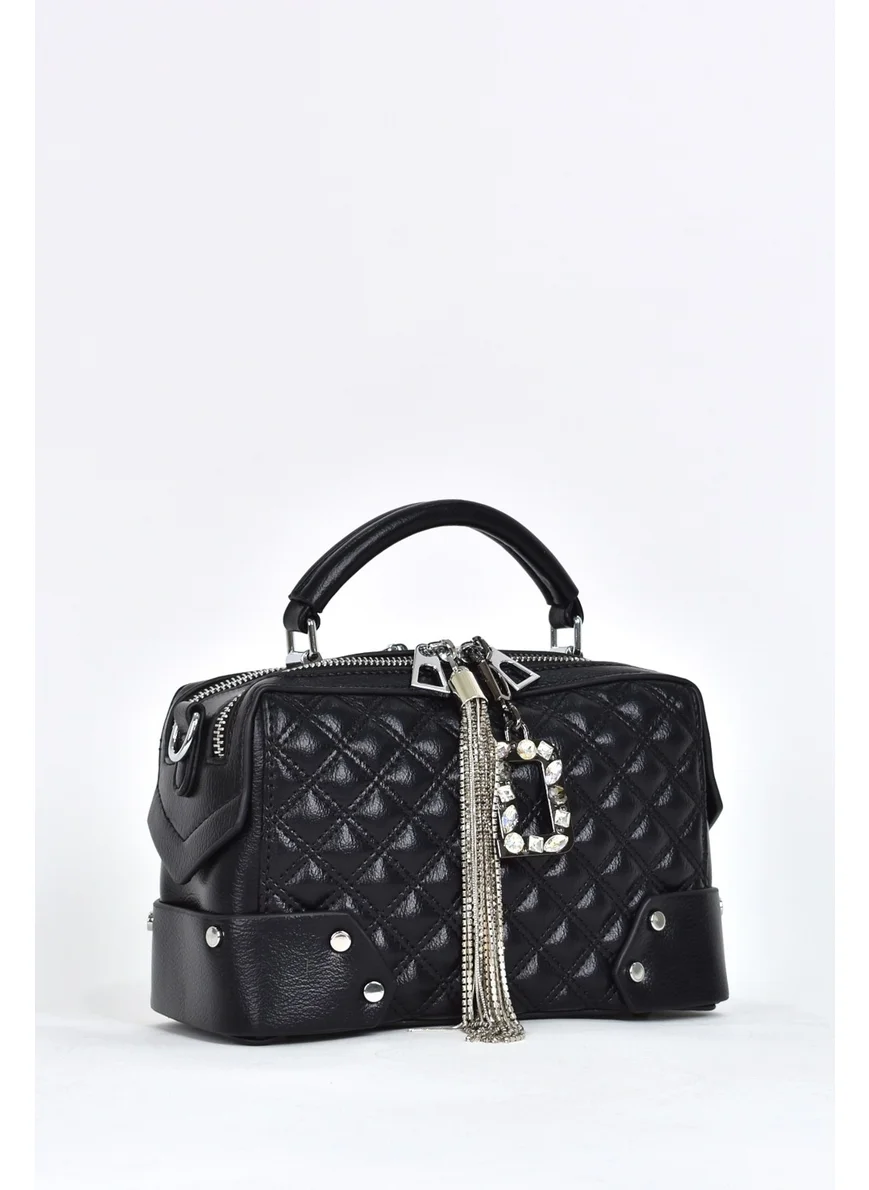 Elatae Women's Daily Crossbody Bag with Shoulder Strap Black 17520
