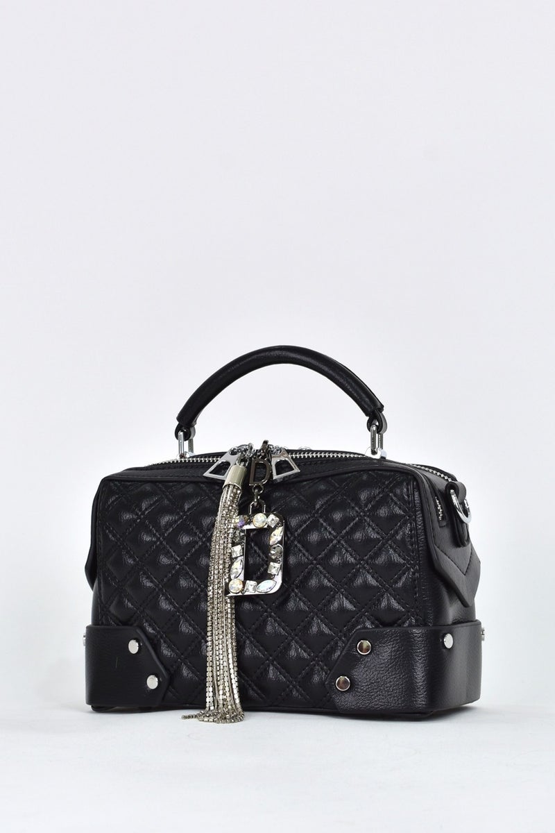 Elatae Women's Daily Crossbody Bag with Shoulder Strap Black 17520  - Image 3