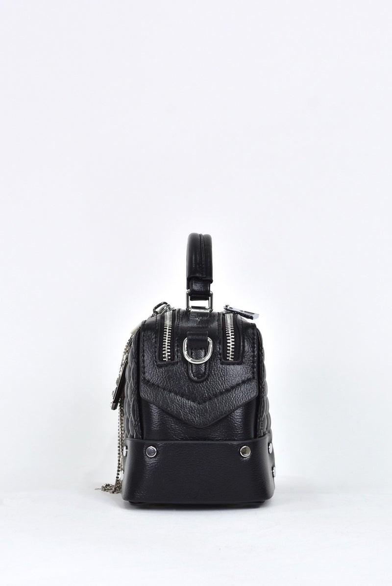 Elatae Women's Daily Crossbody Bag with Shoulder Strap Black 17520  - Image 5