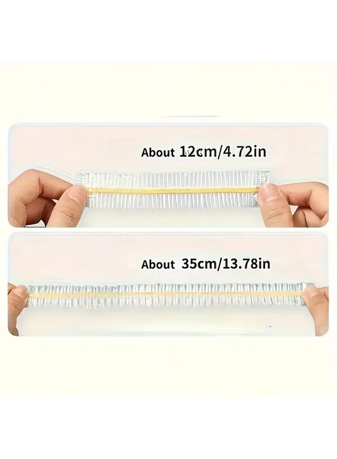 ١٥٠ كيسًا بلاستيكيًا لتخزين الطعام – أغطية فواكه disposable – تنظيم المطبخ – إعداد الوجبات - Image 3