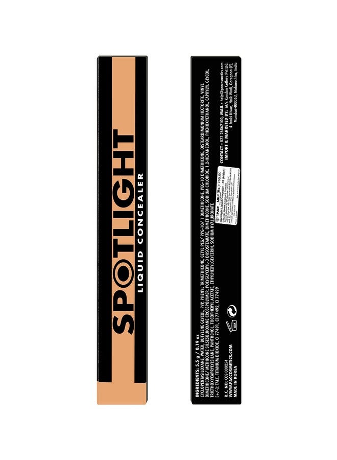 باك خافي عيوب سائل PAC Spotlight رقم 09 ميلون | تركيبة مقاومة للتجعد مع تثبيت ذاتي وتغطية كاملة - Image 4