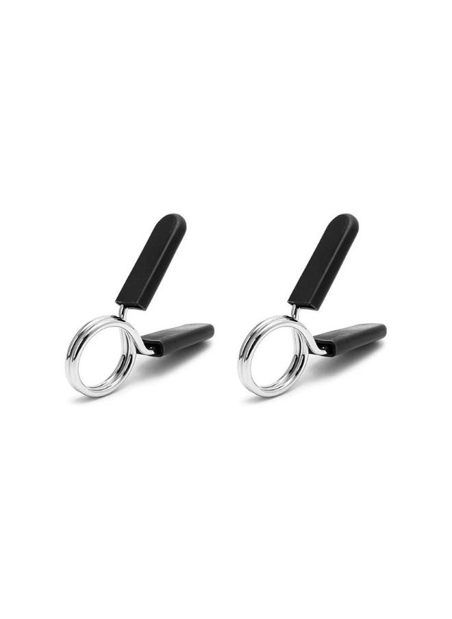 KANGAROO Clips for Soft Grip Dumbbells or Standard Barbells (Pack of 2)  - Image 1