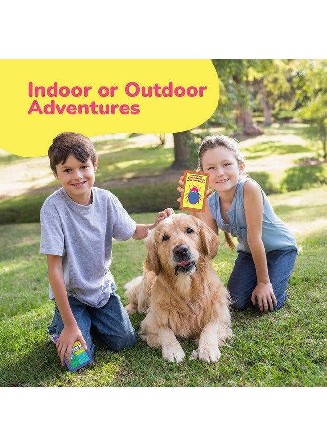 ArtCreativity Scavenger Hunt for Kids (Indoor/Outdoor) - 50 Cards in Sturdy Box - Seek and Find Road Trip Games - Car Activities for Kids - Travel-Friendly Bag - Indoor Scavenger Hunt Game - Image 5