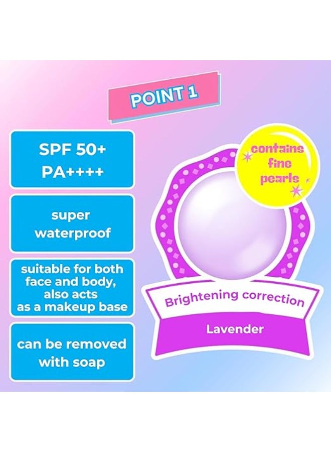 سكين أكوا SKIN AQUA SPF50+ / PA+++ الشفافية حتى Tone UV Essence واقي الشمس - 80g - Image 4