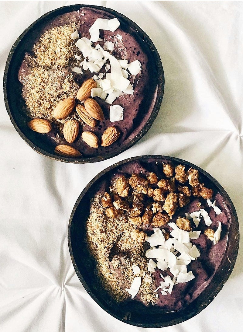 وعاء جوز الهند الطبيعي - وعاء مصنوع يدويًا من جوز الهند - Image 3