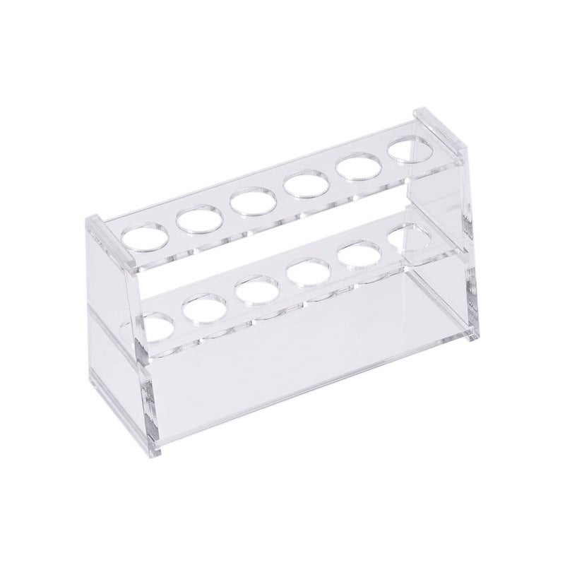 Uxcell Acrylic Test Tube Holder Rack 6 Wells For 10Ml Centrifuge Tubes Clear - Image 1