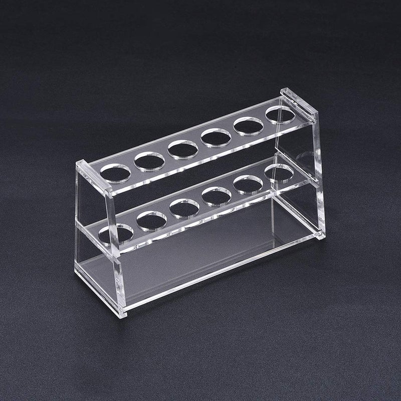 Uxcell Acrylic Test Tube Holder Rack 6 Wells For 10Ml Centrifuge Tubes Clear - Image 5