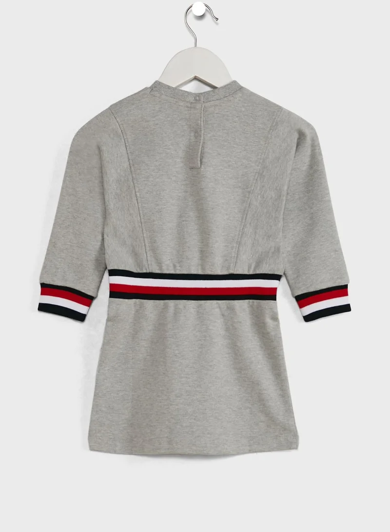 TOMMY HILFIGER Kids Global Stripe Dress