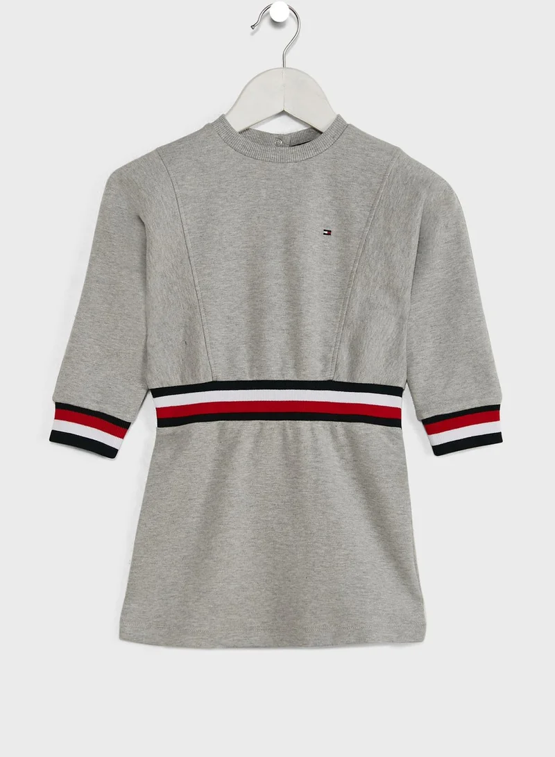 TOMMY HILFIGER Kids Global Stripe Dress