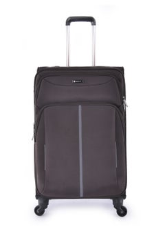 MAGELLAN Magellan Luxury Fabric Luggage Set, Lightweight Stamped, Multi Size 4 Pcs, Brown  - Image 4