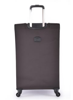 MAGELLAN Magellan Luxury Fabric Luggage Set, Lightweight Stamped, Multi Size 4 Pcs, Brown  - Image 3