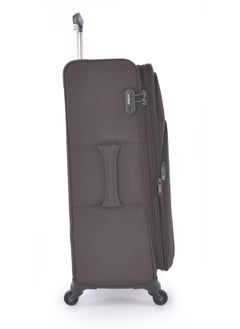 MAGELLAN Magellan Luxury Fabric Luggage Set, Lightweight Stamped, Multi Size 4 Pcs, Brown  - Image 2