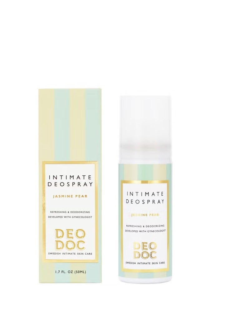 DeoDoc Intimate Deospray - Jasmine Pear - Image 1
