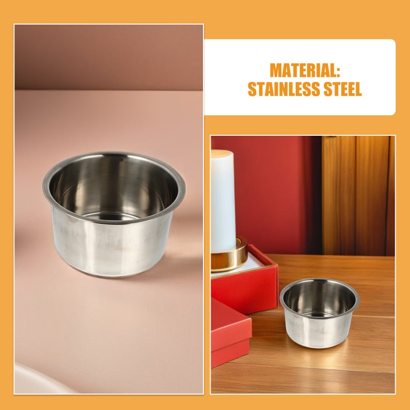 2pcs Melting Pot: Stainless Steel Melter Outer Pot - Candles Making Pouring Boiler - Wax Melting Boiler for Wax Cheese Chocolate Dubai Pistachio Candy - Image 2