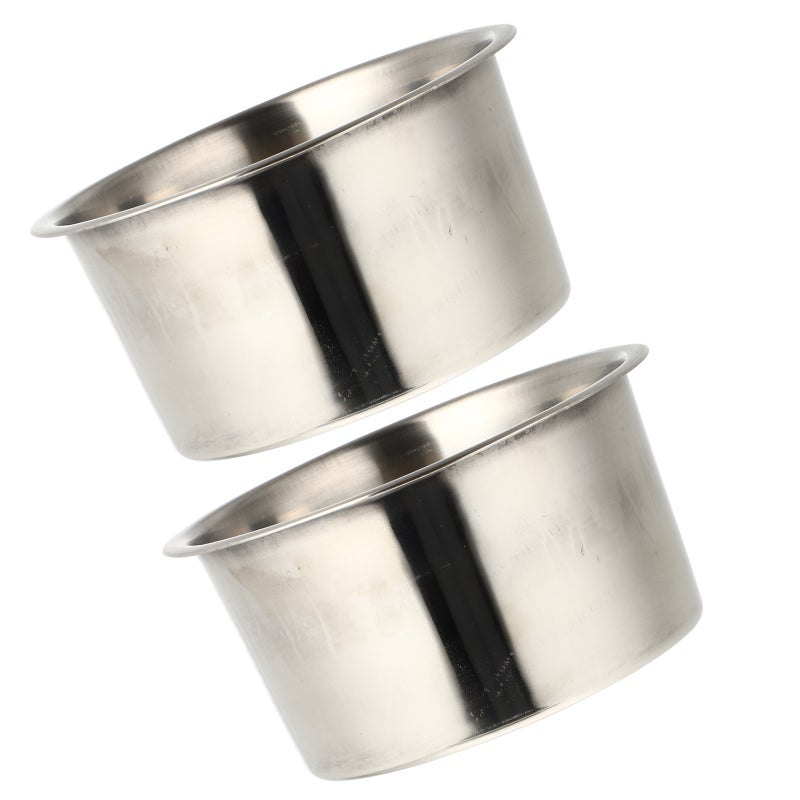 2pcs Melting Pot: Stainless Steel Melter Outer Pot - Candles Making Pouring Boiler - Wax Melting Boiler for Wax Cheese Chocolate Dubai Pistachio Candy - Image 1