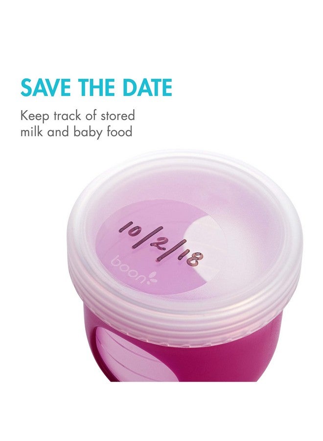 Boon Nursh Breast Milk Storage Lids - Made for Boon Nursh Bottles - Lids for Formula Travel Container - Breastfeeding Essentials and Baby Feeding Supplies - 3 Count - Image 3
