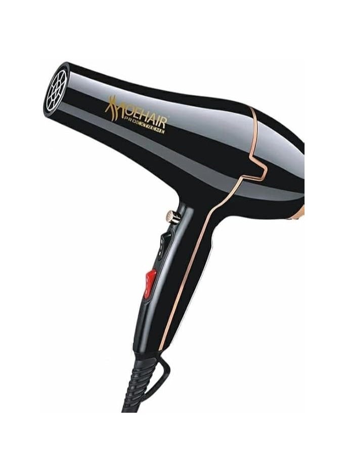 MoeHair - Hair Dryer MoEhair MO-7098, Black - Image 1