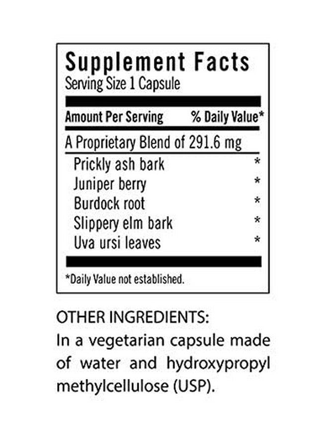 Flora - Herbal Supplement - Pro-Essence, Prickly Ash, Junner Berry, Burdock Root, Slippery elm, Vegan, 120 Capsules - Image 2