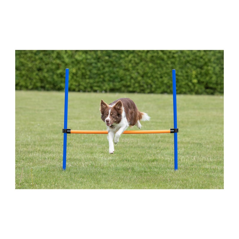 TRIXIE Dog Agility Hurdle – Dog Jump with Height Adjustable Crossbar, Dog Agility Hurdle Ideal for Beginners & Advanced, Dog Agility Equipment for Dog Obstacle Courses – 1 x Dog Hurdle - Image 2